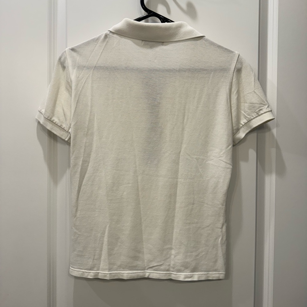 Burberry London white polo classic check print plaid - Picture 6 of 6